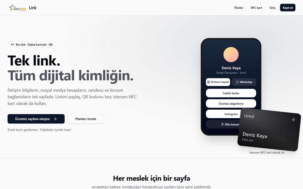 Leotem Link ekran görüntüsü